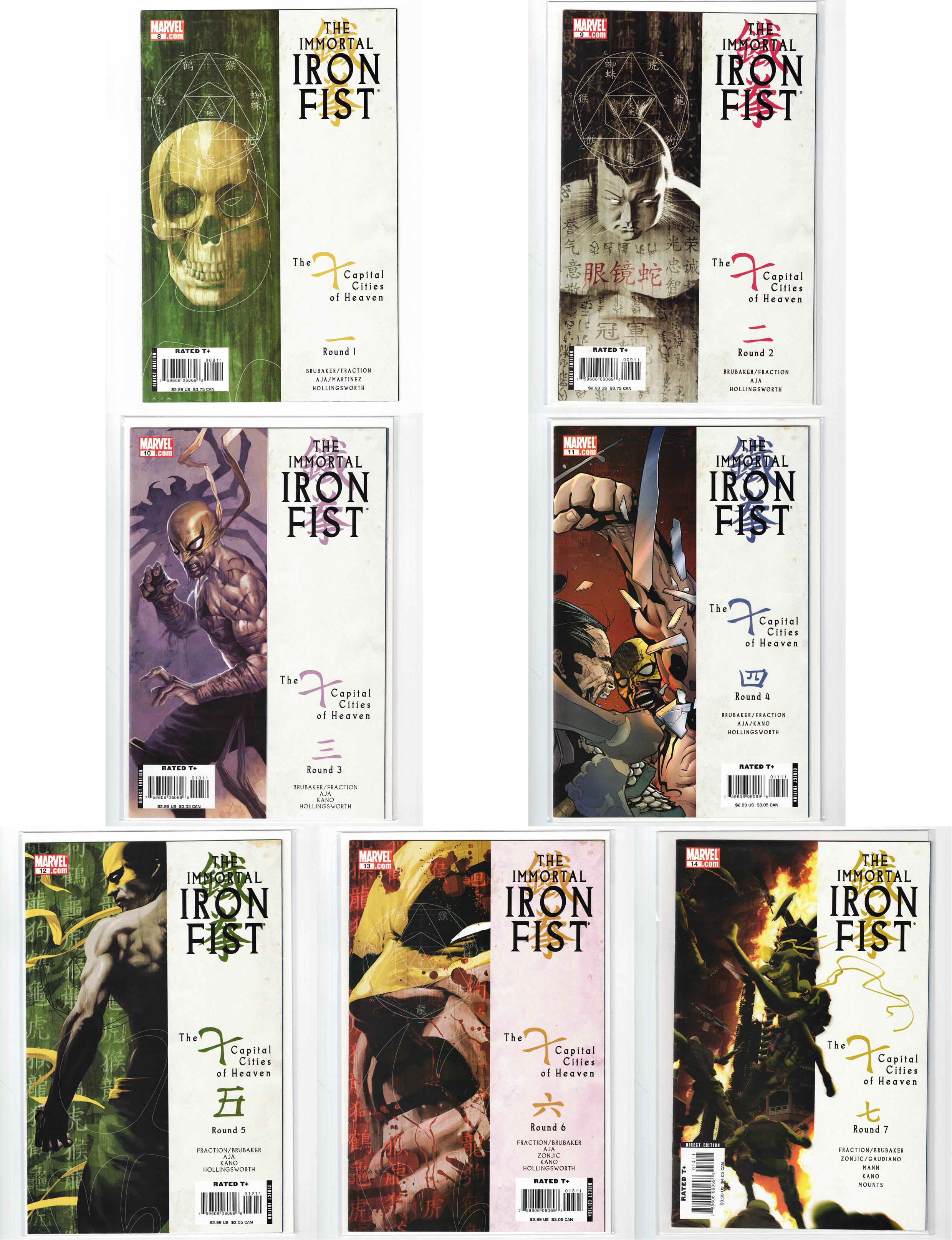 THE IMMORTAL IRON FIST　コンプリート・コレクション Amazon.com: Immortal Iron Fist: The Complete Collection Vol