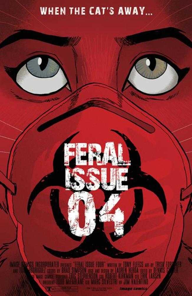 Feral #4 Cover B Tony Fleecs & Trish Forstner Homage Variant