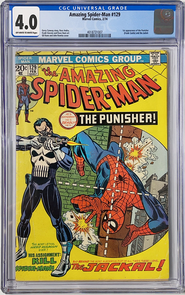 The Amazing Spider-Man, Vol. 1 #129 - CGC 4.0