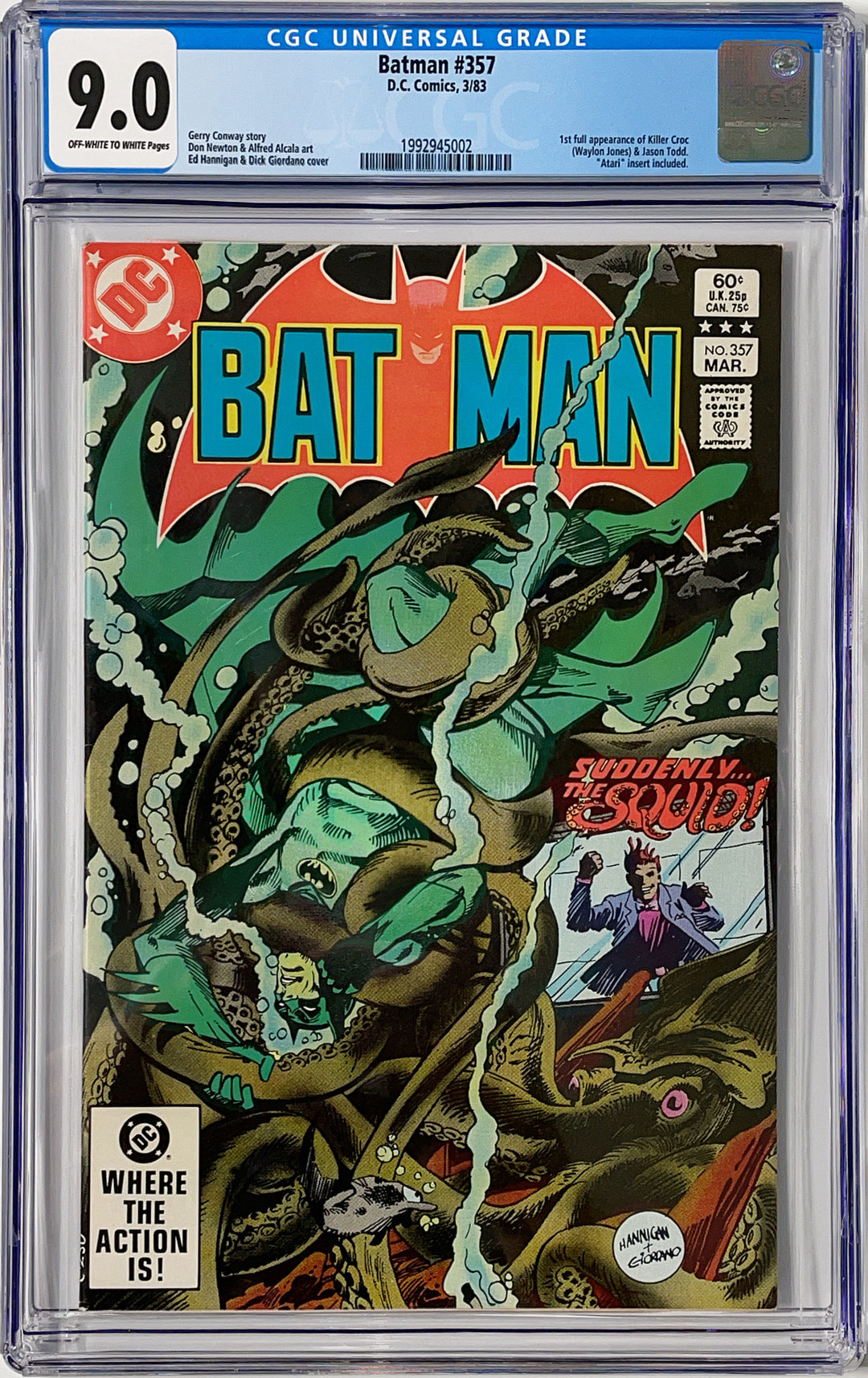Batman, Vol. 1 #357 - CGC 9.0