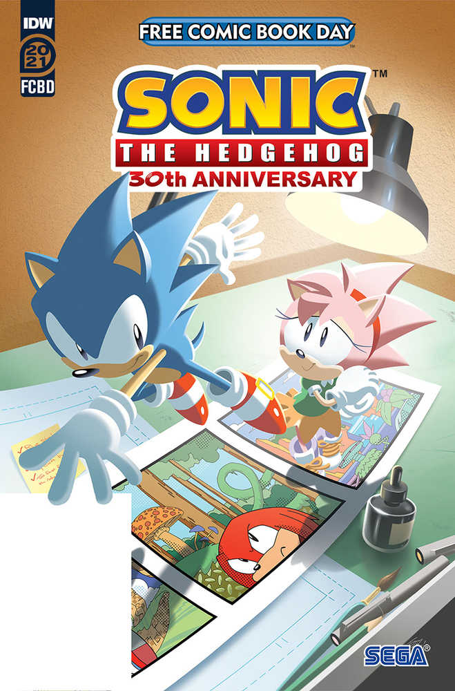 Free Comic Book Day 2021 Sonic The Hedgehog 30th Anniversary