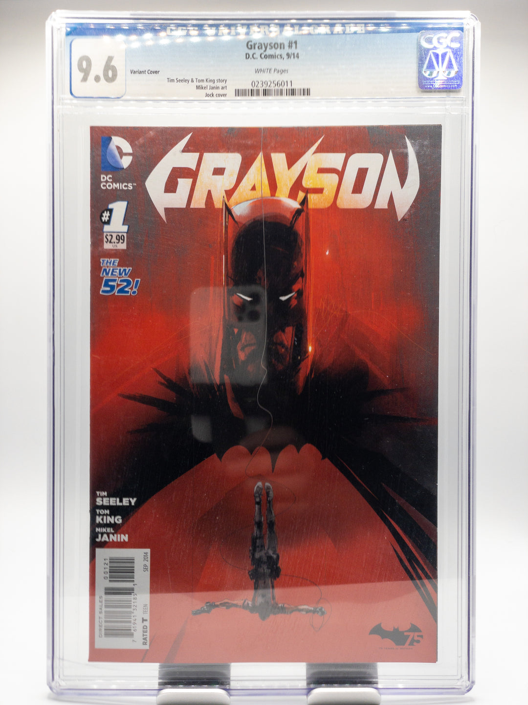 Grayson #1 - CGC 9.6 Variant Cover