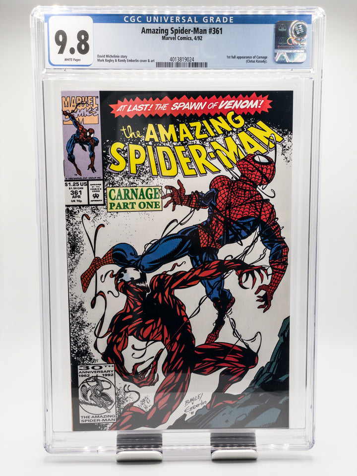 Amazing Spider-Man #361 - CGC 9.8