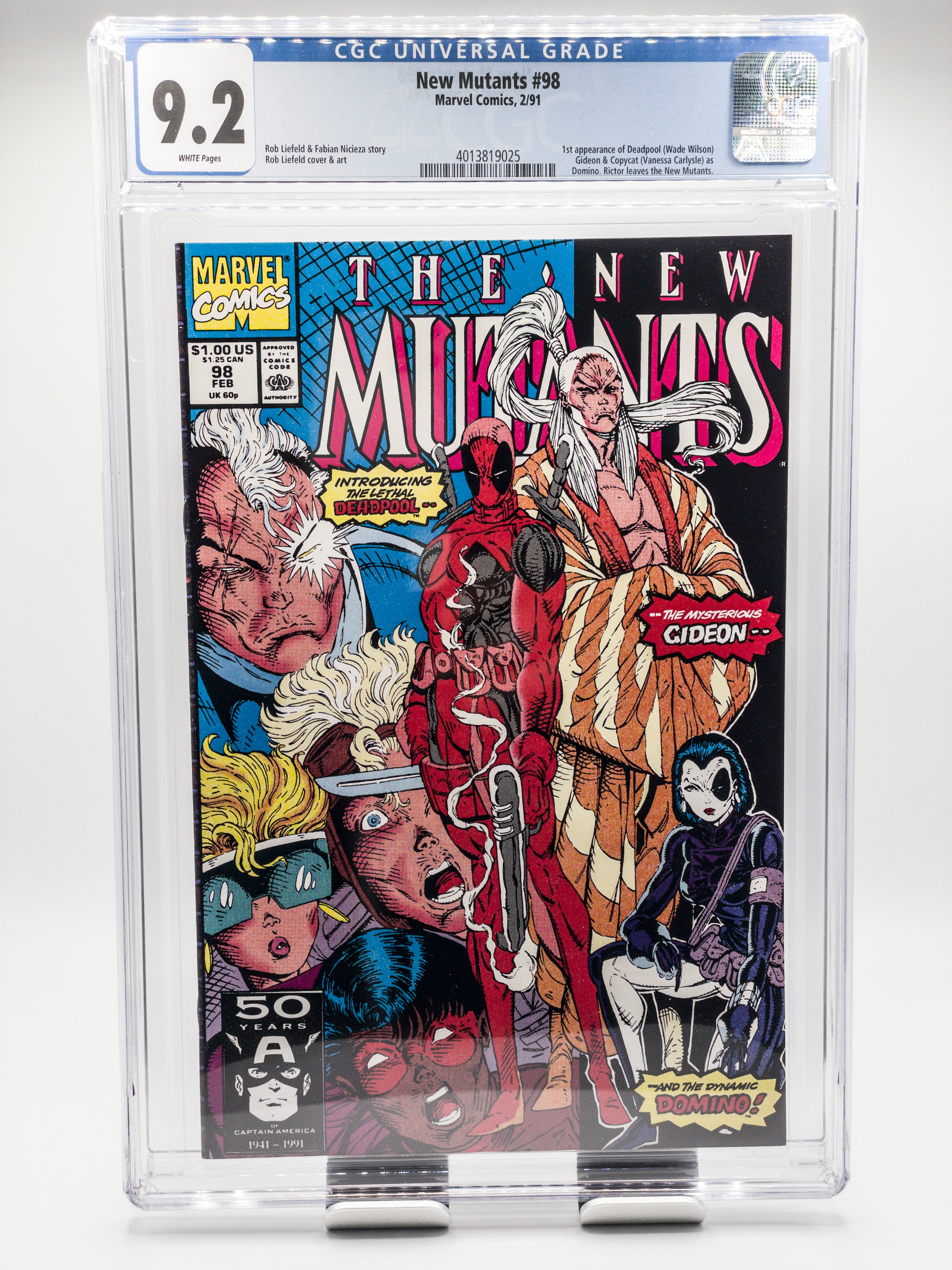 New Mutants #98 - CGC 9.2 – Shoebox Comics